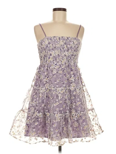 Pre-owned Tcec Cocktail Dress In Purple