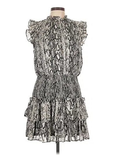 Pre-owned Tcec Cocktail Dress In Silver