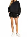 Tcec Comfy Classic Sweatshirt In Black In Black