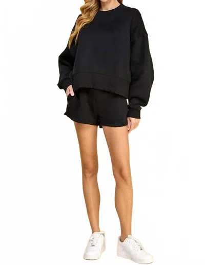 Tcec Comfy Classic Sweatshirt In Black