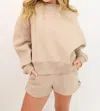 Tcec Comfy Classic Sweatshirt In Taupe In Neutral
