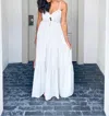 TCEC EASY BREEZY MAXI DRESS IN WHITE