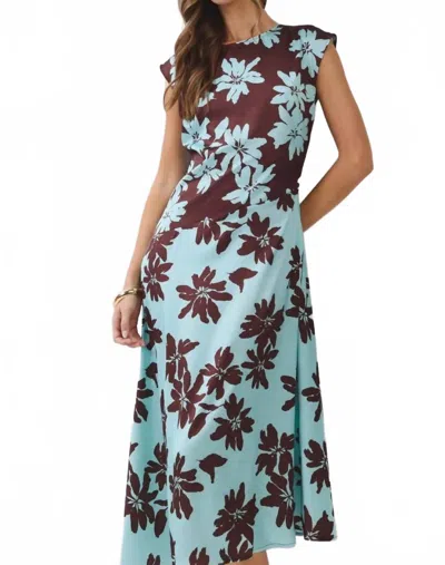 Tcec Endless Summer Dress In Multi In Red
