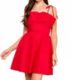 Tcec Here For A Good Time Dress In Red In Red