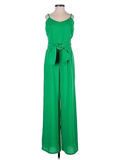 Pre-owned Tcec Jumpsuit In Green