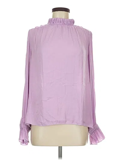 Pre-owned Tcec Long Sleeve Blouse In Purple