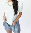 Tcec Never Too Much Top In White In White
