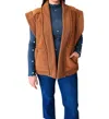 Tcec Nia Vest In Toffee In Brown