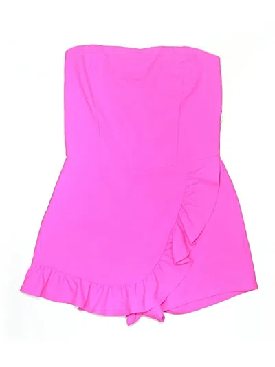 Pre-owned Tcec Overall Shorts In Pink