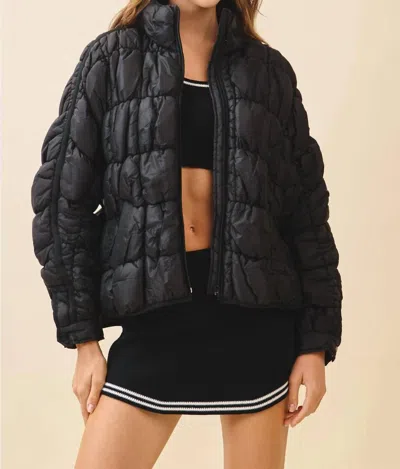 Tcec Puffer Wind Jacket In Black