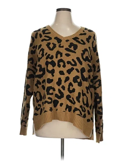 Pre-owned Tcec Pullover Sweater In Brown
