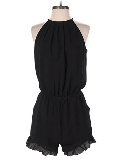 Pre-owned Tcec Romper In Black