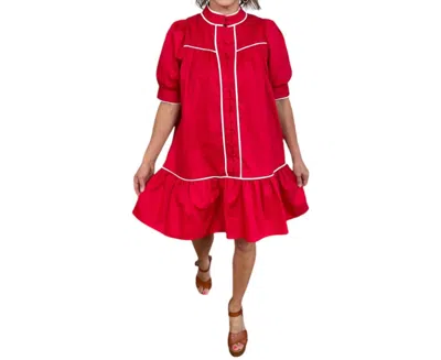 Tcec Roxanne Dress In Red