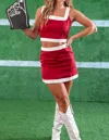 Tcec Rush The Field Gameday Set In Crimson In Pink