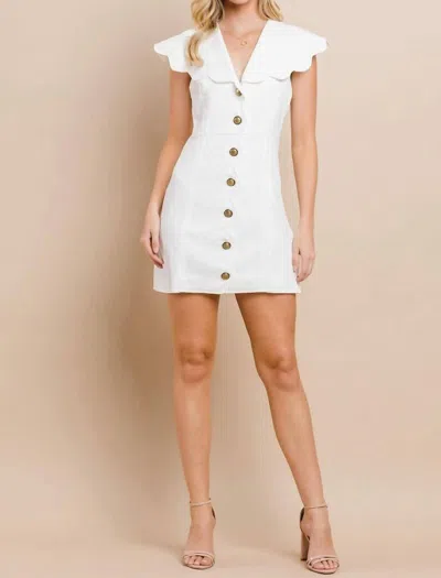 Tcec Say Anything Dress In White