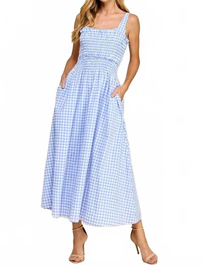 Tcec Shippey Dress In Blue