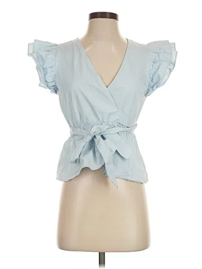 Pre-owned Tcec Sleeveless Blouse In Blue