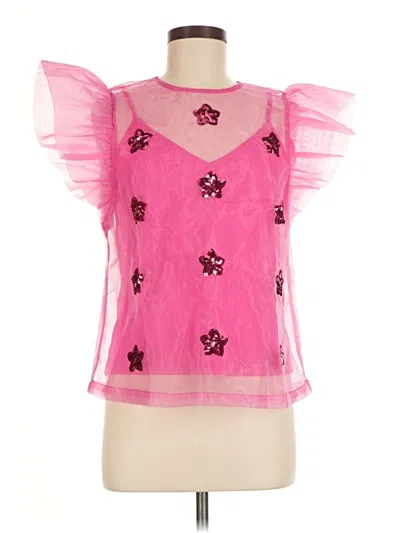 Pre-owned Tcec Sleeveless Blouse In Pink