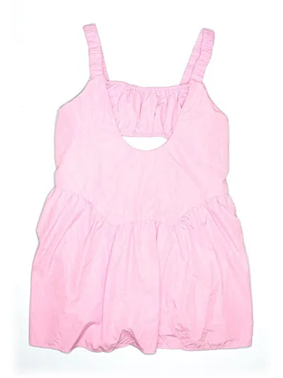 Pre-owned Tcec Sleeveless Top Pink Halter Neckline Tops