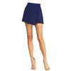 Tcec Smooth Sailing Navy Asymmetrical Overlay Skort