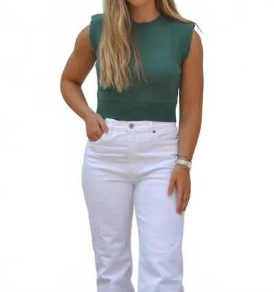 Tcec Sweater Tank Top In Green