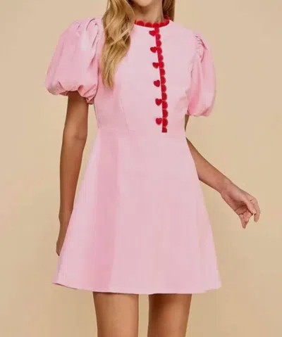 Tcec Sweetheart Dress In Pink
