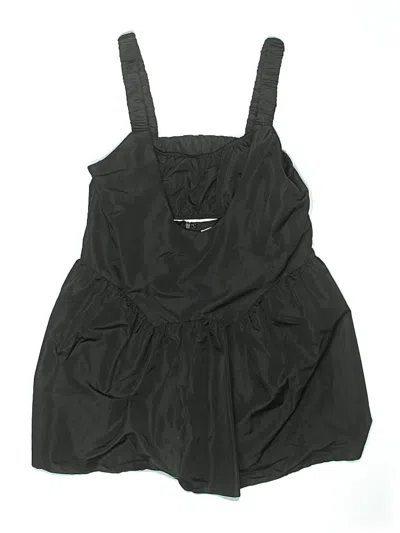 Pre-owned Tcec Swimsuit Top Black Swimwear
