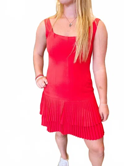 Tcec Sylvie Dress In Red