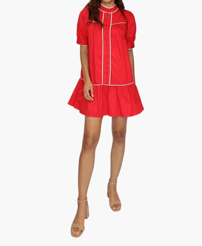 Tcec Tillie Mini Dress In Red