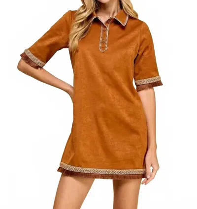 Tcec Tribe Ready Dress In Brown