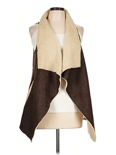 Pre-owned Tcec Vest In Brown