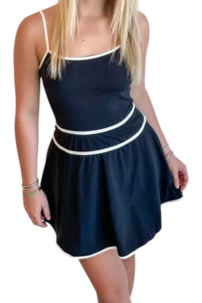 Tcec Your Serve Dress In Black