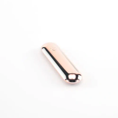 Tchotchke Aluminum Pill Mezuzah In Gold