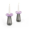 Tchotchke Mushroom Candlesticks In Multi