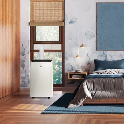 Tcl Q-series Dual Hose Portable Smart Inverter Air Conditioner In White