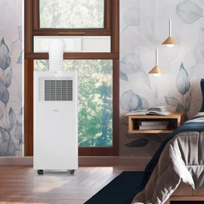 Tcl Wi-fi Connected Portable Air Conditioner With Remote Included In White