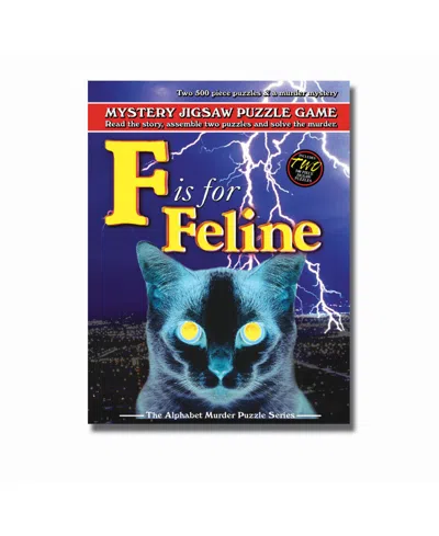 Tdc Games Kids' F Is For Feline Murder Mystery Jigsaw Puzzle In No Color