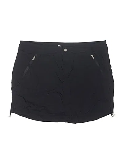 Pre-owned Te Verde Active Skort In Black