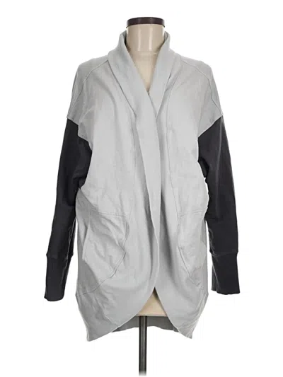 Pre-owned Te Verde Kimono In Gray