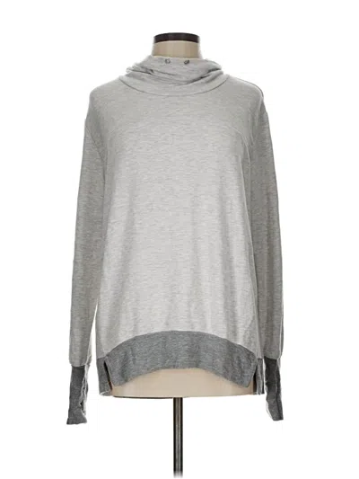 Pre-owned Te Verde Long Sleeve Turtleneck In Gray