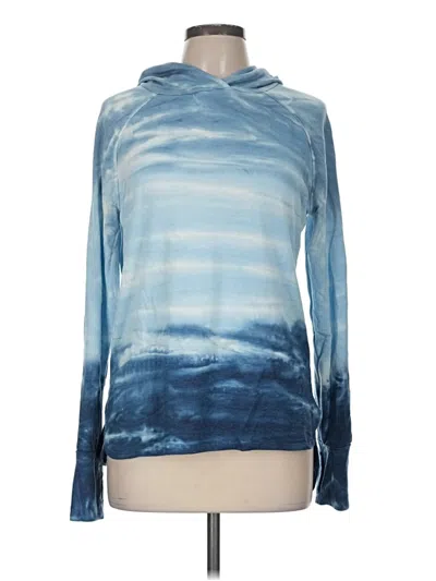 Pre-owned Te Verde Pullover Hoodie In Blue
