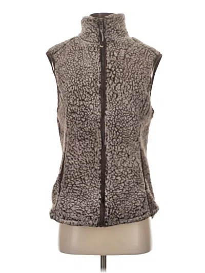 Pre-owned Te Verde Vest In Gray