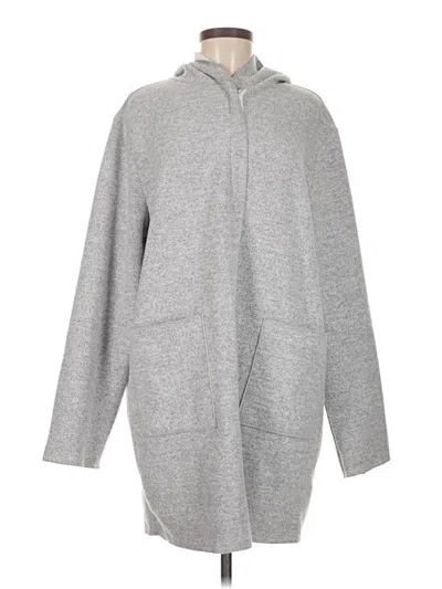 Pre-owned Te Verde Zip Up Hoodie In Gray