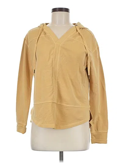 Pre-owned Te Verde Zip Up Hoodie In Tan