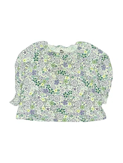 Pre-owned Tea Babies' 3/4 Sleeve T-shirt In Blue