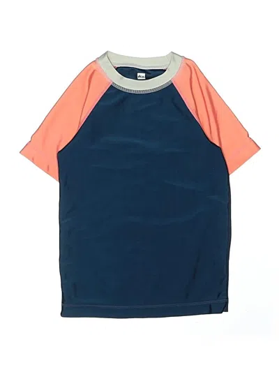 Pre-owned Tea Kids' 3/4 Sleeve T-shirt In Blue