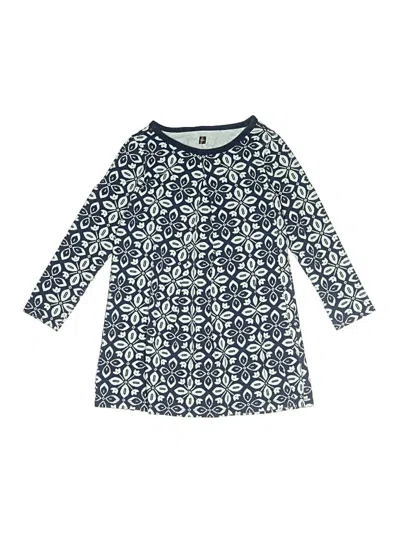 Pre-owned Tea Kids' 3/4 Sleeve T-shirt In Blue