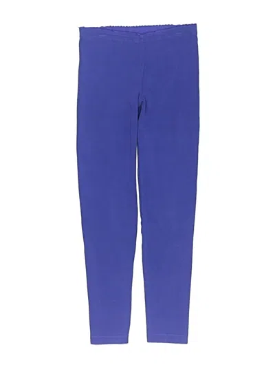 Pre-owned Tea Kids' Active Pants In Blue