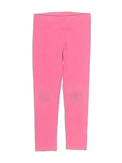 Pre-owned Tea Kids' Active Pants In Pink