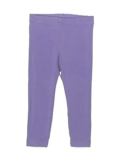 Pre-owned Tea Kids' Active Pants In Purple
